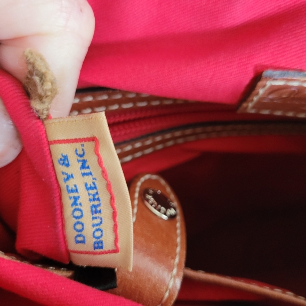 Dooney & Bourke Black and Brown Bag - Picture 11 of 12